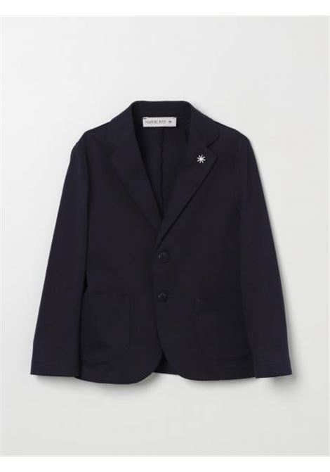 Giacca monopetto blu MANUEL RITZ | MR2637INDACO